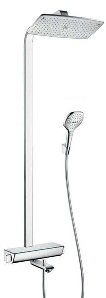 Hansgrohe Raindance Select - Set de duș Showerpipe 360 cu termostat de cadă, 3 jeturi, crom 27113000