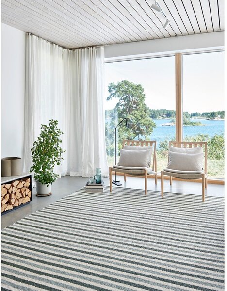 Covor pentru exterior și interior verde/crem 70x120 cm Teo Sage – Pappelina