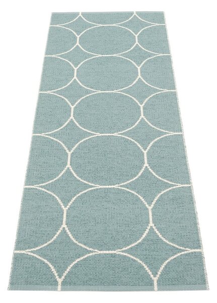 Covor tip traversă pentru interior și exterior albastru deschis 70x200 cm Boo Haze – Pappelina