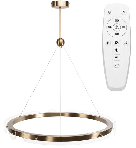 Lampa LED APP1549-cp Gold + Remote Control