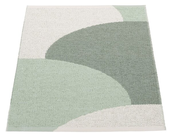 Covor pentru exterior și interior verde 70x90 cm Hill Army Misty Mint – Pappelina