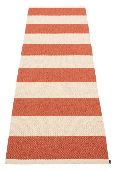 Covor tip traversă pentru interior și exterior cărămiziu/crem 70x225 cm Bob Brick – Pappelina