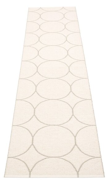 Covor tip traversă pentru interior și exterior crem 70x300 cm Boo Linen – Pappelina