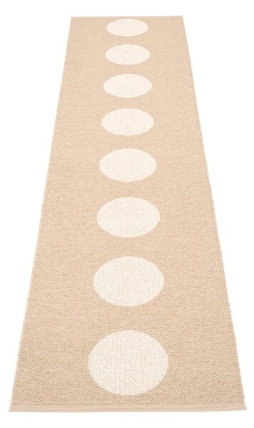 Covor tip traversă pentru interior și exterior bej 70x300 cm Vera Beige – Pappelina