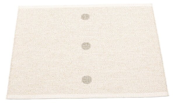 Covor pentru exterior și interior bej/crem 70x60 cm Peg Linen Vanilla – Pappelina