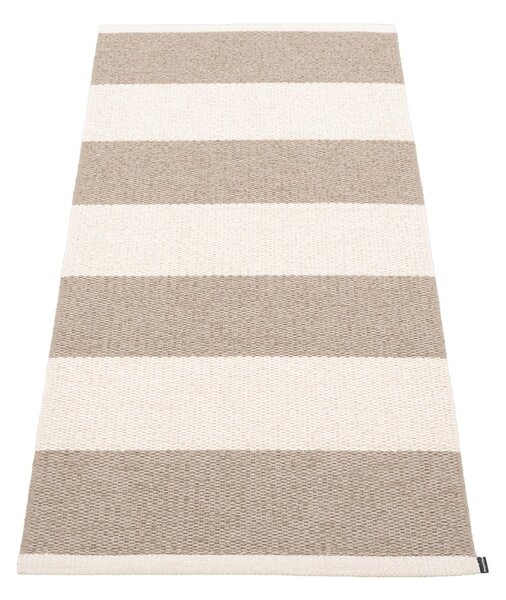 Covor tip traversă pentru interior și exterior bej/crem 70x150 cm Bob Mud Vanilla – Pappelina