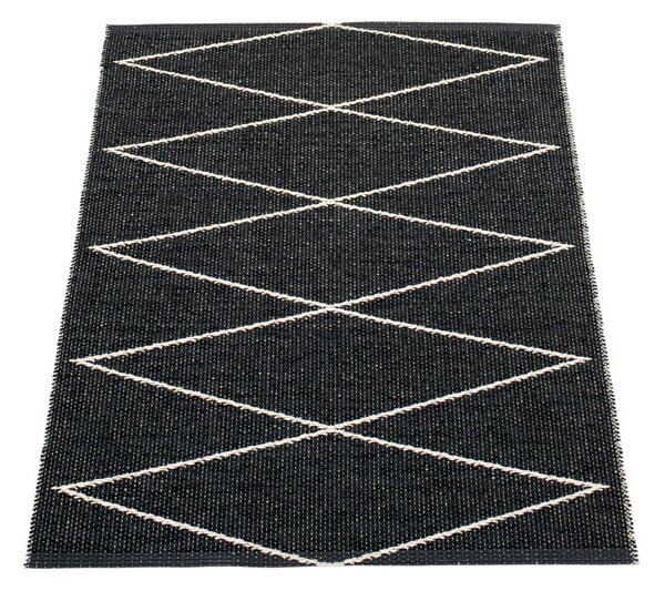 Covor pentru exterior și interior negru 70x100 cm Max Black – Pappelina