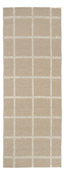 Covor tip traversă pentru interior și exterior bej 70x225 cm Ada Dark Linen – Pappelina