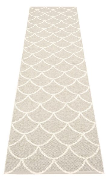 Covor tip traversă pentru interior și exterior crem 70x300 cm Kotte Linen – Pappelina