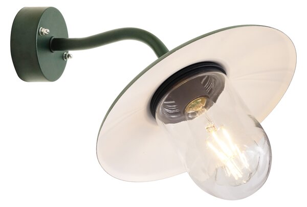 Lampă de perete pentru exterior verde închis IP44 - Munich