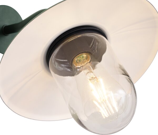 Lampă de perete pentru exterior verde închis IP44 - Munich
