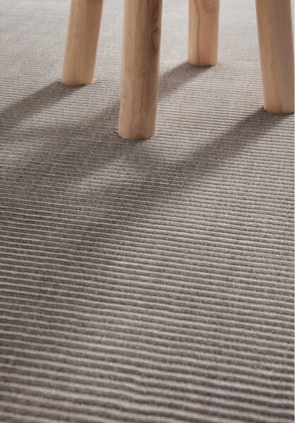 Covor tip traversă gri/crem 80x240 cm Perles Dolomite – Elle Decoration