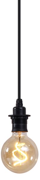 Lampa suspendată de exterior neagră IP44 - Cava
