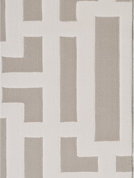 Covor tip traversă gri/crem 80x240 cm Perles Onyx – Elle Decoration