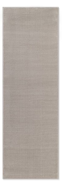 Covor tip traversă gri/crem 80x240 cm Perles Dolomite – Elle Decoration
