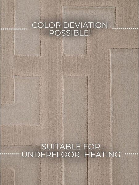 Covor bej 120x170 cm Perles Onyx – Elle Decoration