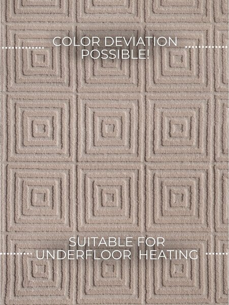 Covor bej 120x170 cm Perles Tourmaline – Elle Decoration