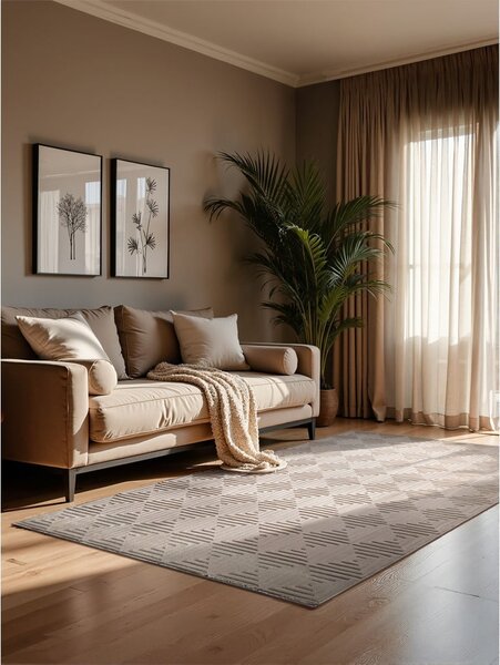 Covor bej 120x170 cm Perles Tourmaline – Elle Decoration