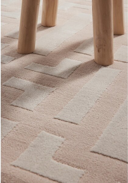 Covor tip traversă bej 80x240 cm Perles Onyx – Elle Decoration