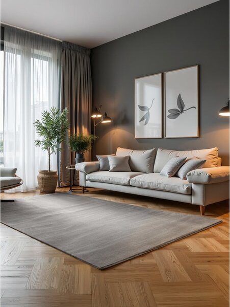 Covor gri/crem 120x170 cm Perles Dolomite – Elle Decoration