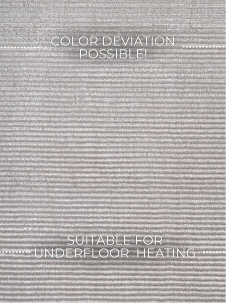 Covor gri/crem 120x170 cm Perles Dolomite – Elle Decoration