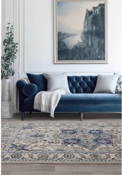 Covor albastru 120x170 cm Nova Persian Blue – Asiatic Carpets