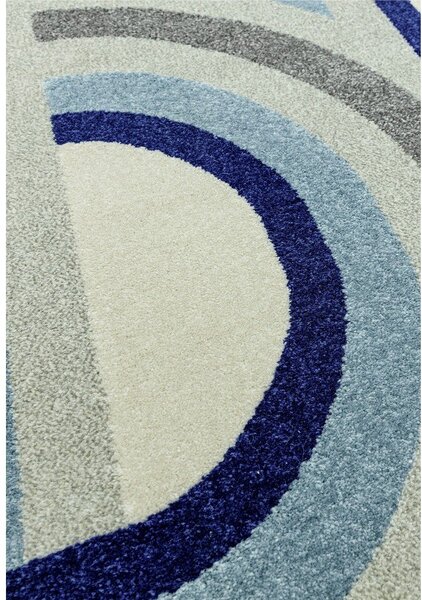 Covor albastru prăfuit 120x170 cm Nova Retro Blue – Asiatic Carpets