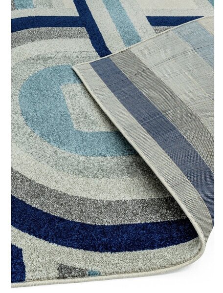 Covor albastru prăfuit 120x170 cm Nova Retro Blue – Asiatic Carpets