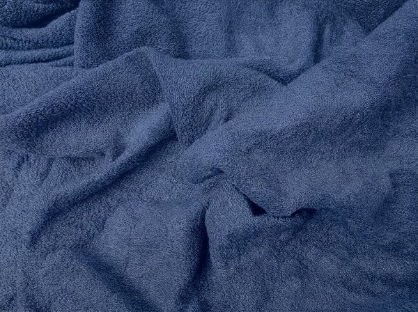 Cearsaf Frote MOLTON bleumarin 90 x 200 cm