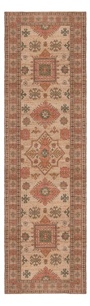 Covor roz/teracotă țesut manual din amestec de iută 60x230 cm Lana Jute – Flair Rugs