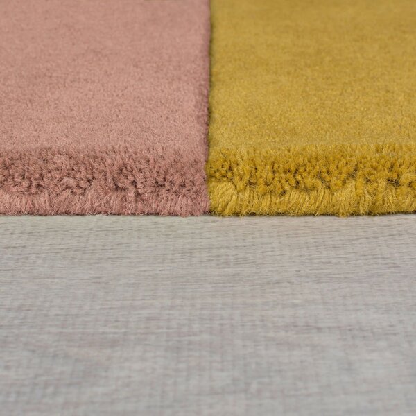 Covor albastru țesut manual din lână 120x180 cm Lozenge Bright Multi – Flair Rugs