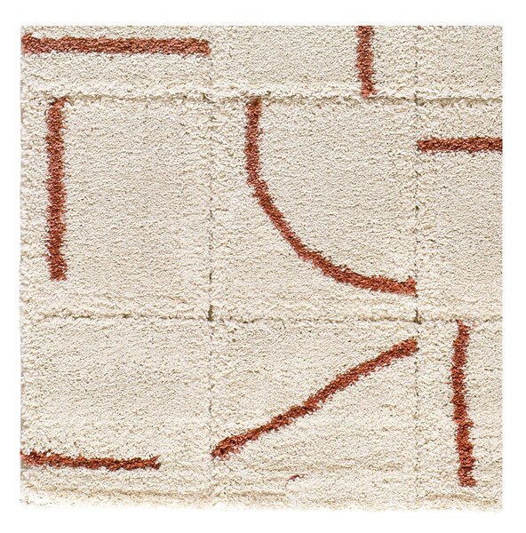Covor cărămiziu-crem 60x120 cm Brenda – Universal