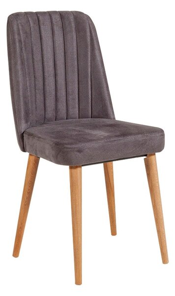 Set masă și scaune extensibile (4 bucăți) Vina, Stejar, 77x75x120 cm