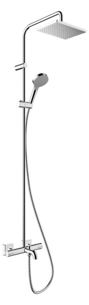 Hansgrohe Vernis Shape - Set de duș Showerpipe 230 cu termostat de cadă, crom 26284000