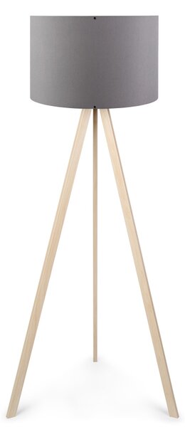 Lampa De Podea Tesally Gri-Stejar 38x140 cm