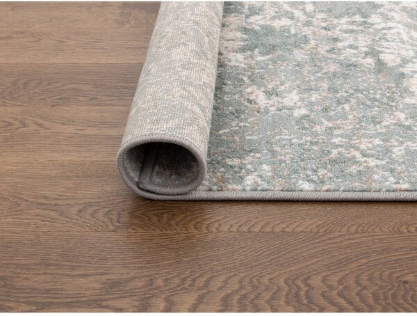 Covor tip traversă albastru prăfuit 80x300 cm Sensi Tris – FD