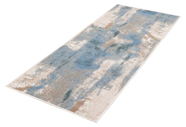 Covor tip traversă albastru deschis 70x200 cm Sensi Zashi – FD