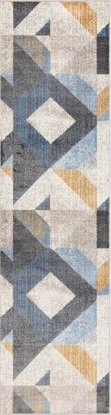 Covor tip traversă gri deschis 80x300 cm Soft Halleby – FD