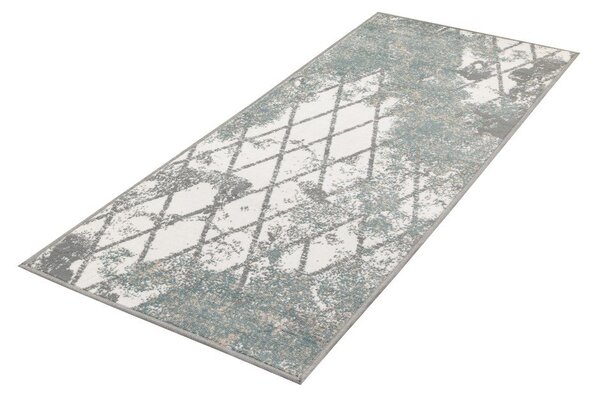Covor tip traversă albastru prăfuit 70x200 cm Sensi Gepi – FD