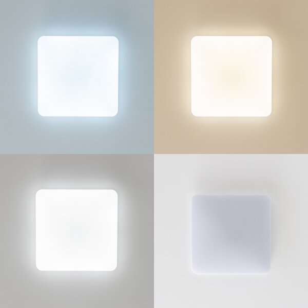 Brilagi - Plafonieră LED dimabilă OPAL, 24W, 230V, 3000/4000/6500K + telecomandă