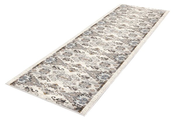 Covor tip traversă fildeș 80x300 cm Soft Eide – FD