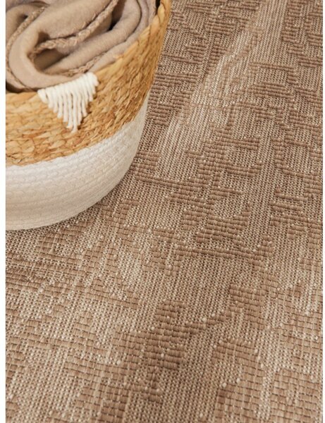Covor pentru exterior și interior bej/fildeș 120x170 cm Duet Kona – NORTHRUGS