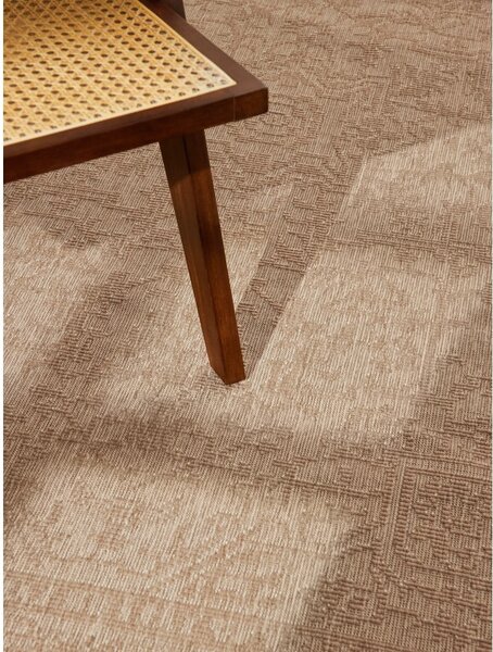 Covor pentru exterior și interior bej/fildeș 120x170 cm Duet Kona – NORTHRUGS