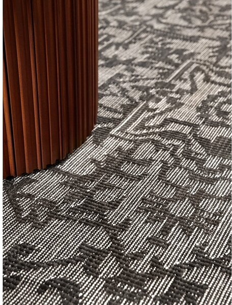 Covor pentru exterior și interior alb-negru 200x290 cm Duet Kona – NORTHRUGS