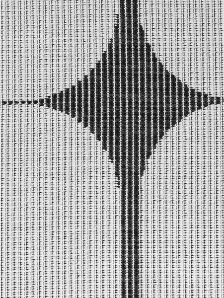 Covor pentru exterior și interior alb-negru rotund ø 160 cm Duet Bowen – NORTHRUGS