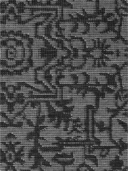 Covor pentru exterior și interior alb-negru 200x290 cm Duet Kona – NORTHRUGS