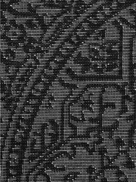 Covor pentru exterior și interior alb-negru rotund ø 160 cm Duet Kona – NORTHRUGS