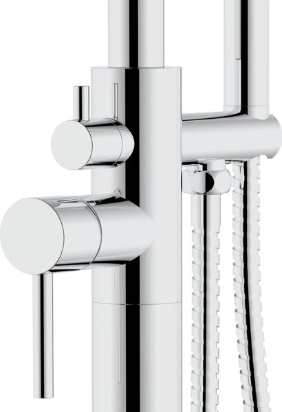 Baterie de podea Rea ARAS Chrome