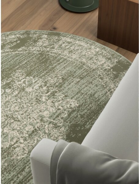 Covor verde rotund ø 120 cm Gloria Lydia – Hanse Home