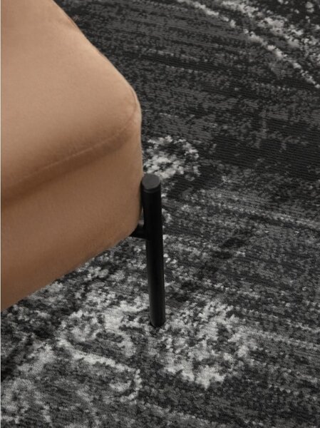 Covor gri rotund ø 120 cm Gloria Lydia – Hanse Home